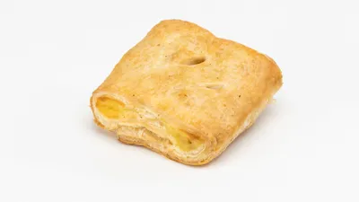 Kapsa s pudingem a rozinkami